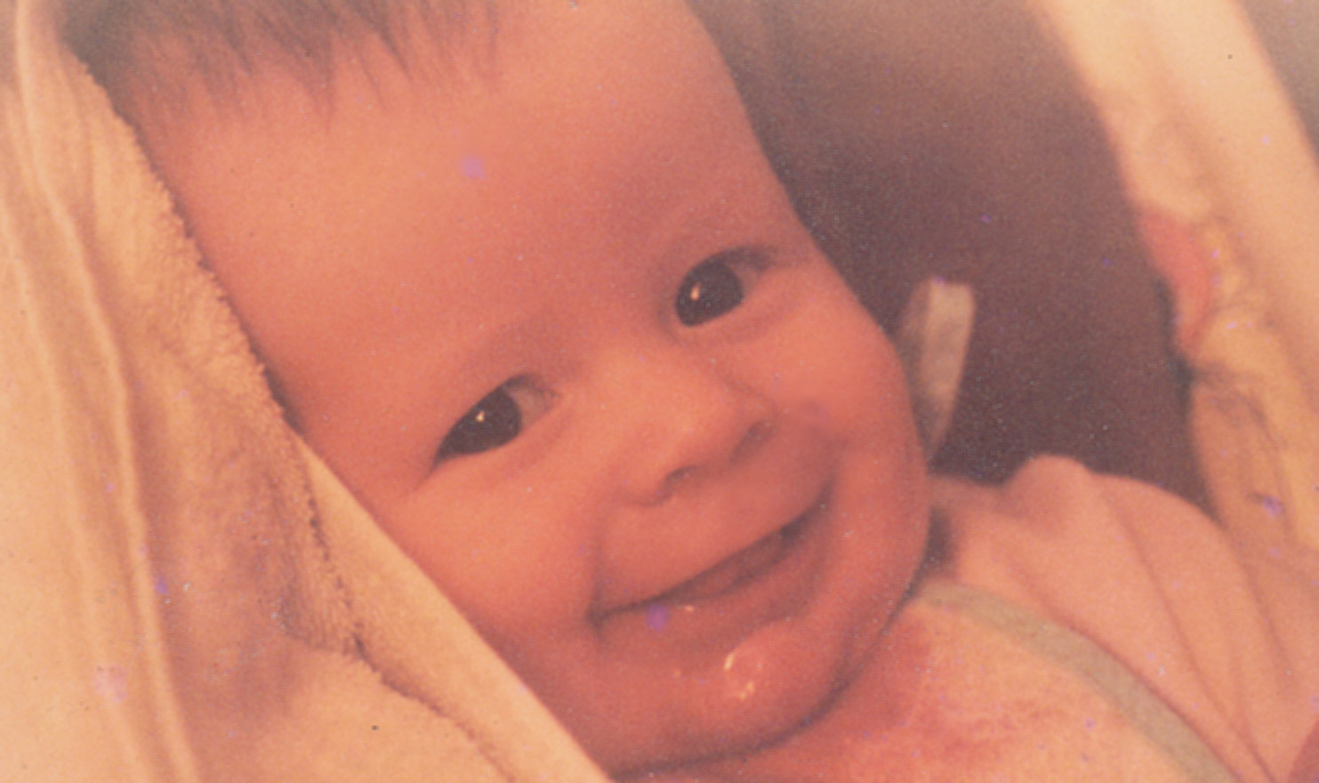 Photo of baby Jamie at four months old</b>